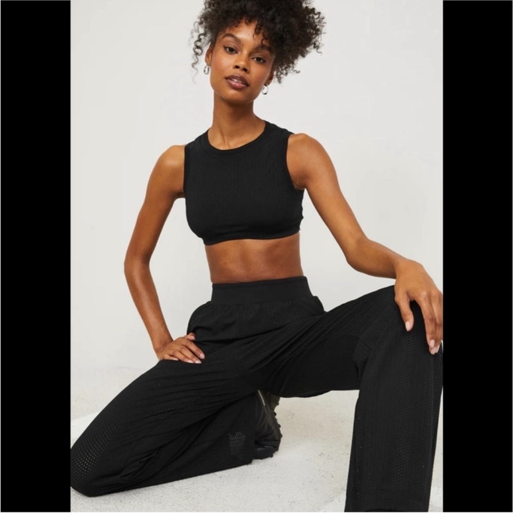 ALO Yoga Black Wide Leg Pants